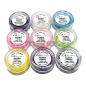 Preview: NAM24 Nailart Glitter Pailetten Laser | Abverkauf Mix Set 9-teilig